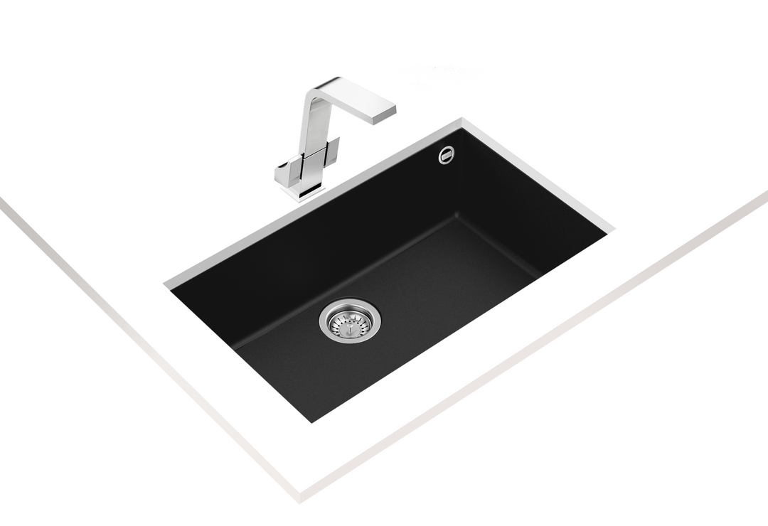 Lavaplatos Teka Square 72.40 TG granito negro vista adicional
