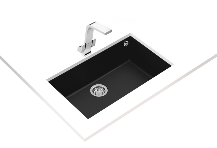 Lavaplatos Teka Square 72.40 TG granito negro vista adicional