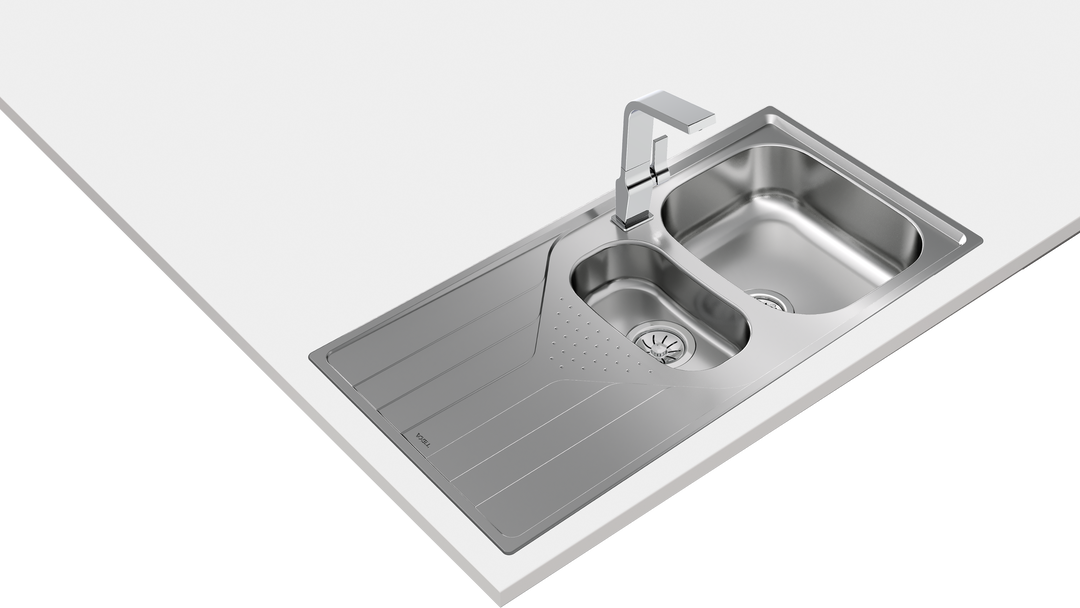 Lavaplatos Teka Universe 60 T-XP 1½C 1E en ambiente de cocina